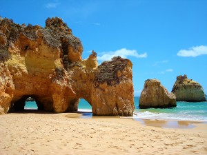 Fascinating rock formation embellish the Algarve's coastline
