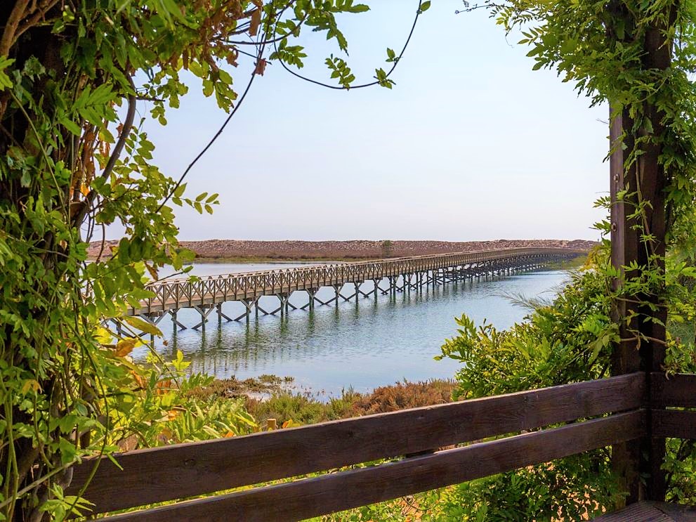 A bridge links Quinta do Lago with the Ria Formosa National Park