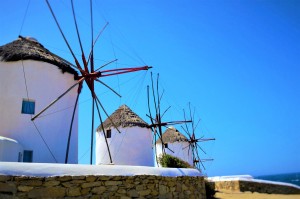 Windswept and luxurious, the Cyclades Island of Mykonos is one of the most stylish in the Mediterranean