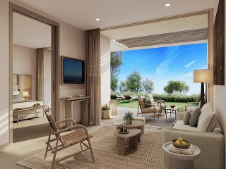One Bedroom Bungalow Suite Private Garden Pool Front