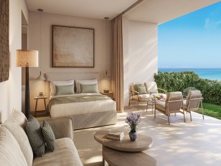 Deluxe Double Room (Private Garden) Sea View