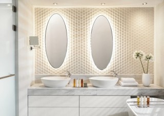 Ikos Aria Deluxe Junior Suites Bathroom