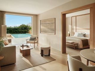 Deluxe One Bedroom Suite Private Pool Garden View