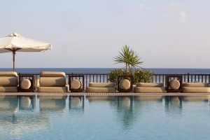 The Londa pool and sea view