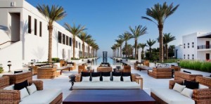 The Long Pool Cabana at the Chedi Muscat