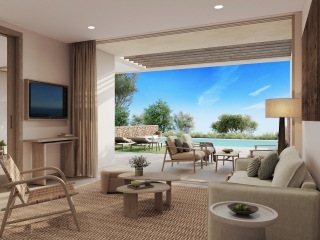 One Bedroom Bungalow Suite Private Pool Garden View