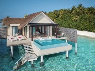 Over Water Pool Villa