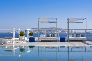 Poolside at Grace Mykonos