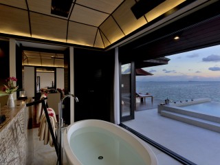 Sunset Water Suite, Lily Beach Resort & Spa