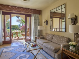 Living area of the Two Bedroom Residential Suite at the Four Seasons Sharm el Sheikh