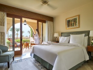 Bedroom of the Two Bedroom Residential Suite Pool Side at the Four Seasons Sharm el Sheikh