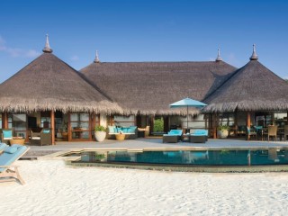 Two-Bedroom Royal Beach Villa, Four Seasons Resort Kuda Huraa