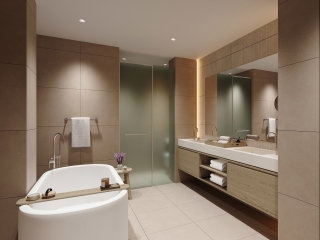 Two Bedroom Suite with Private Garden Sea View