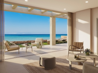 Two Bedroom Suite with Private Garden Sea View