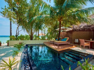 Beach Villa, Constance Halaveli Resort