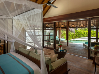 Family Beach Bungalow with Pool, The Four Seasons Resort Kuda Huraa