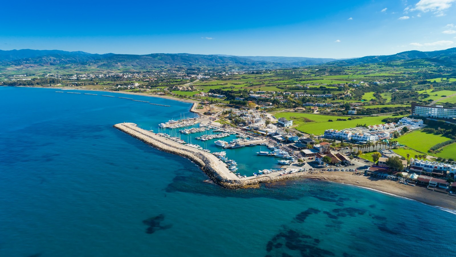 Latchi, Polis region in northern Cyprus