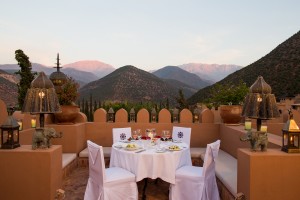 Terrace, Kasbah Tamadot