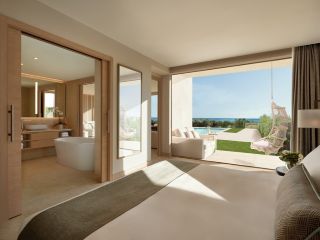Ikos Andalusia Deluxe Two Bedroom Suite Private Pool Sea View Bedroom
