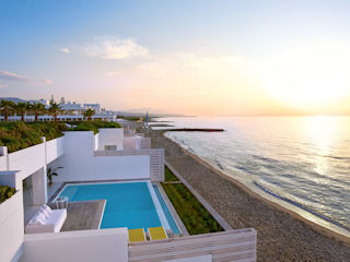 LUX ME White Palace Villa White Seafront with Private Pool Direct Beach Access Sea View