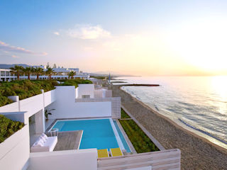 LUX ME White Palace Villa Luxe Yali Seafront with Private Pool, Direct Beach Access Sea View