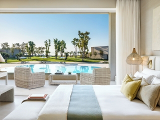Ikos Odisia One Bedroom Bungalow Suite Balcony Side Sea View